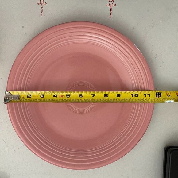 Fiestaware Retired Rose Discontinued Chop Plate - Picture 5 of 7